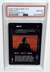 V1183: 2000: BOBA FETT: REFLECTIONS: FOIL: PSA 8: NM-MT: 88724603